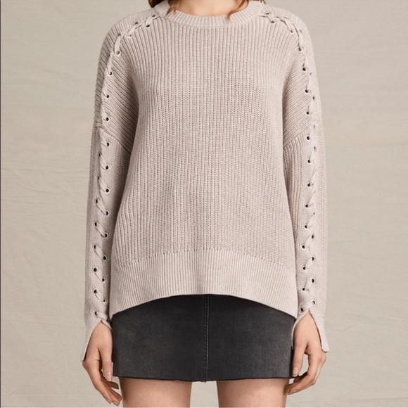 All Saints Sweaters - All Saints | Aria Laced Jumper Sweater, M